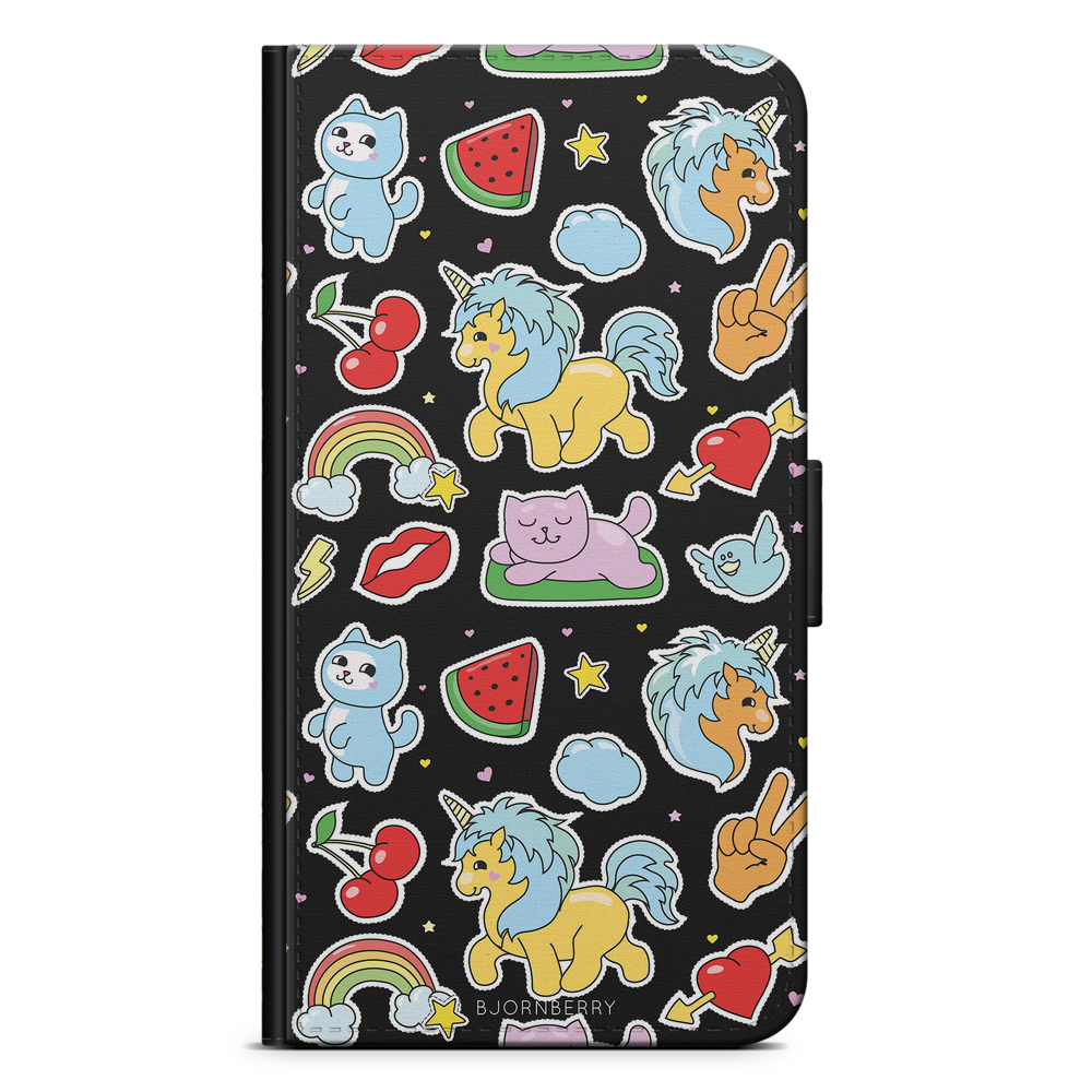 Samsung Galaxy S20 Wallet Case - Cute Stickers