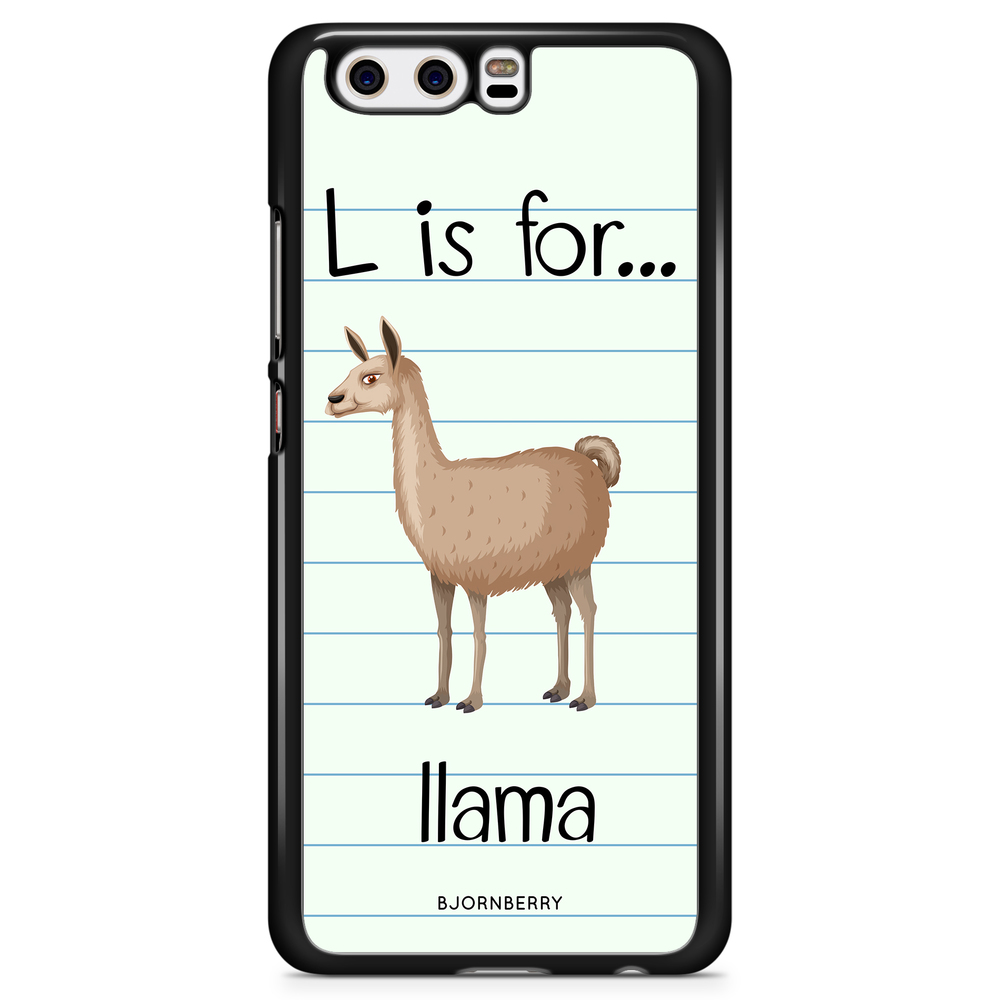 Huawei P10 Case - L Is For Llama