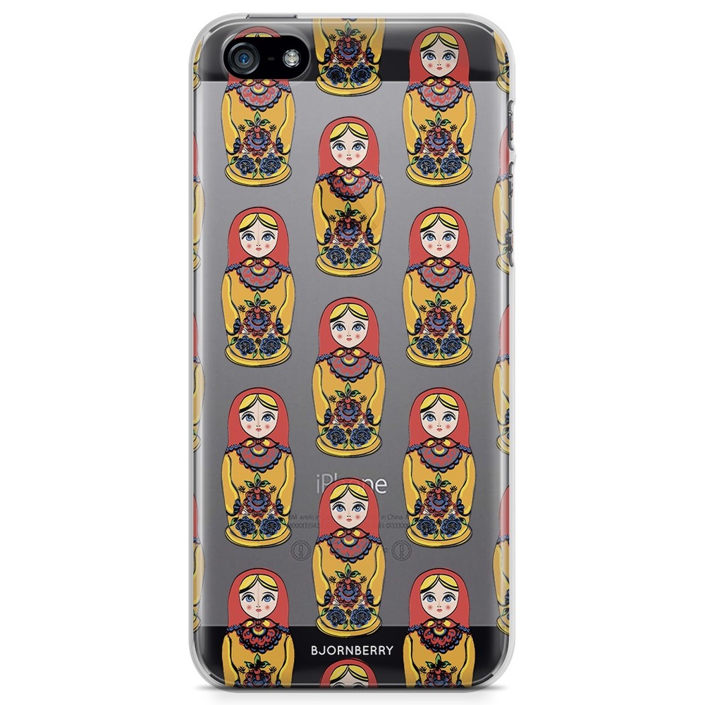 iPhone 5/5S/SE (2016) TPU Case - Matrjosjka