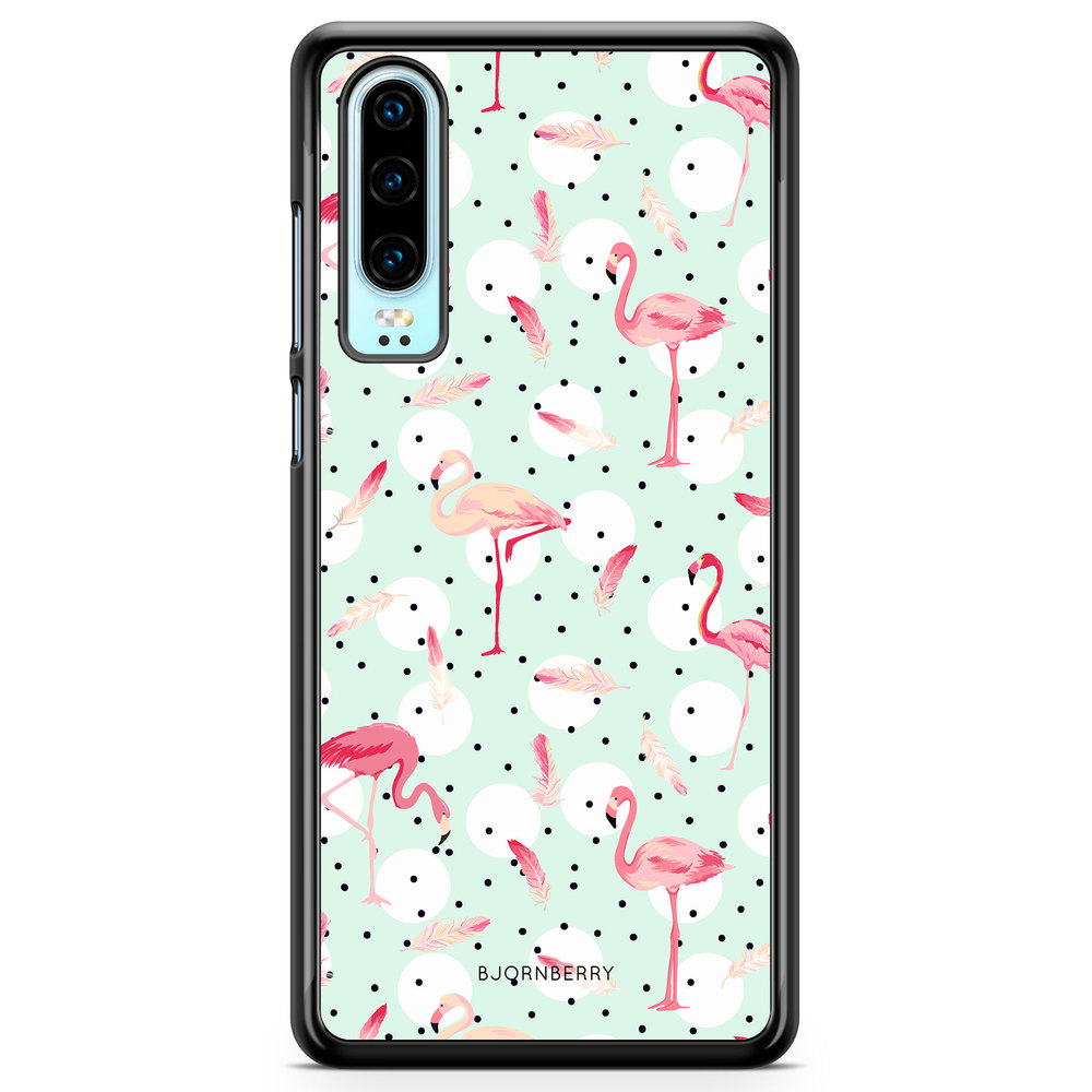 Huawei P30 Case - Flamingos