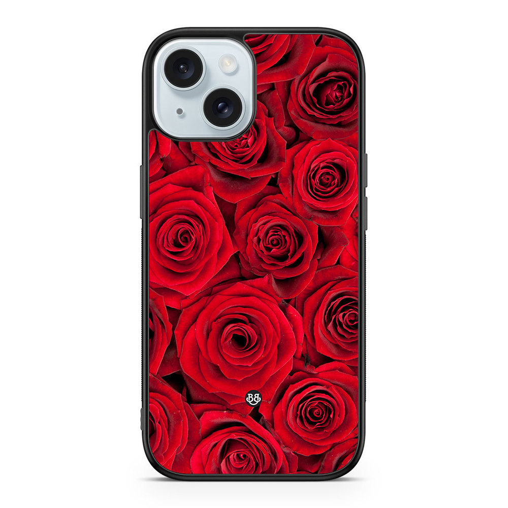 iPhone 15 Case - Red Roses