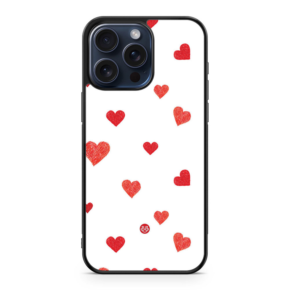 iPhone 15 Pro Max Case - Painted Heart
