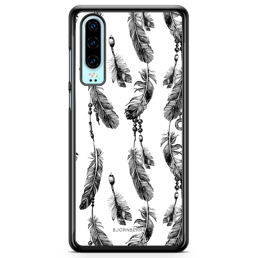 Huawei P30 Case - Feathers