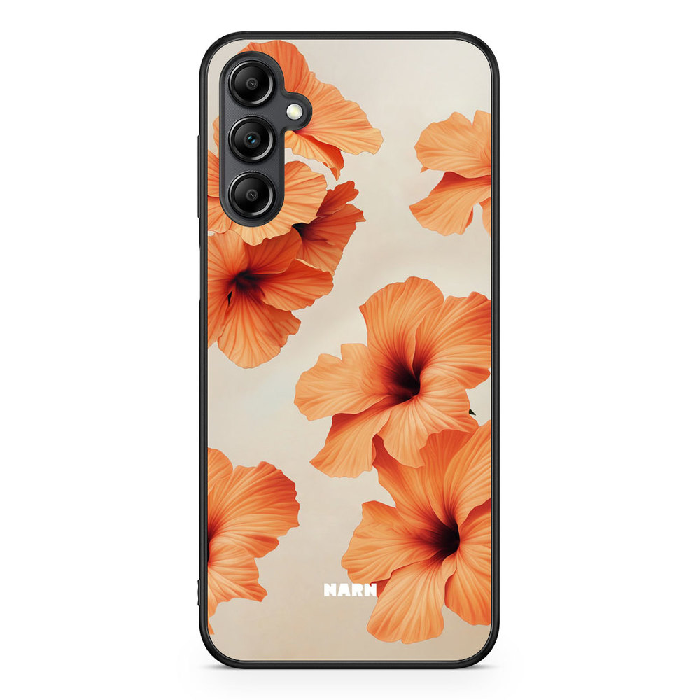 Samsung Galaxy A14 4G/5G Case - Hibiscus Era - Papaya