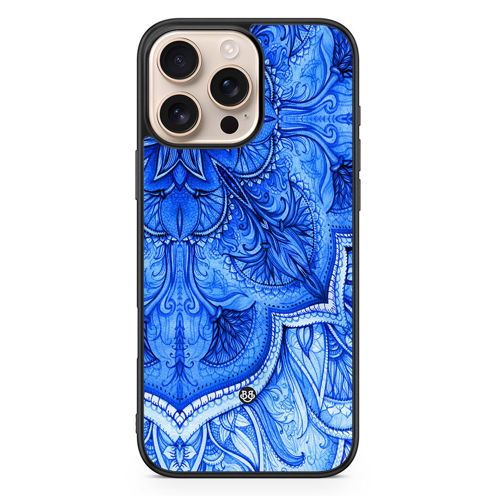 iPhone 16 Pro Max Case - Blue Vintage