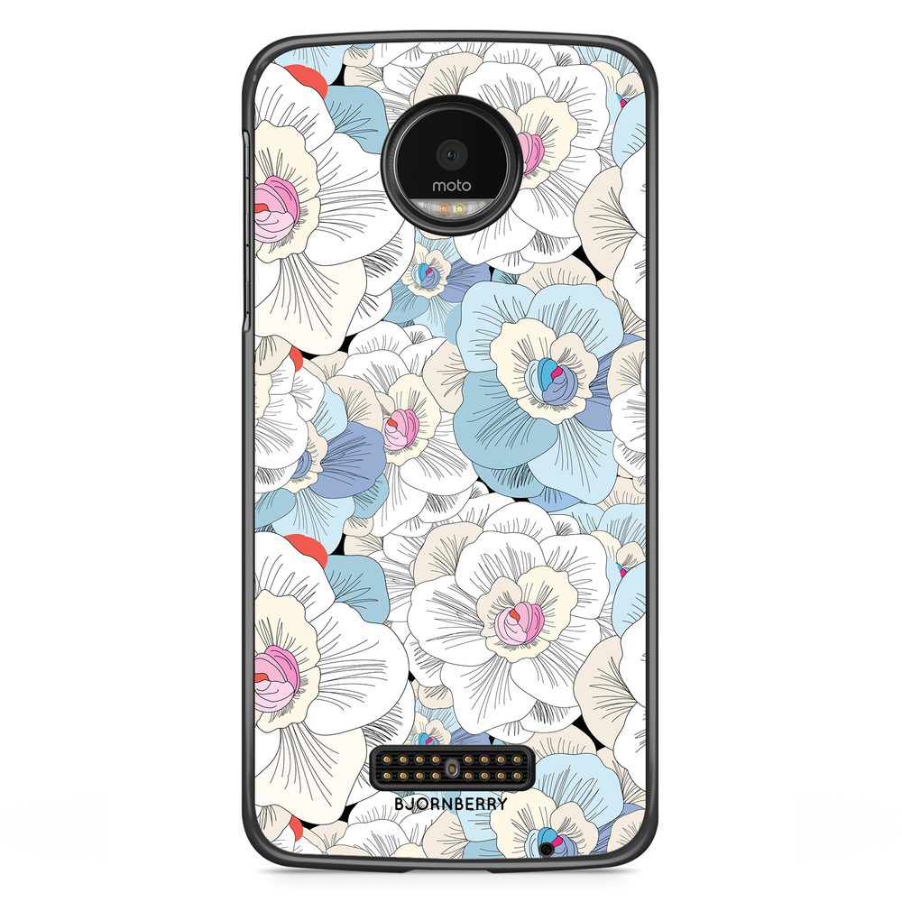 Motorola Moto Z Case - Delicate Flowers