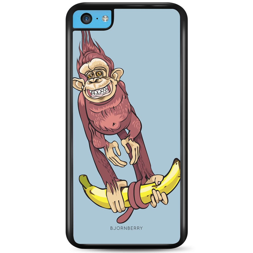 iPhone 5C Case - Monkey Action
