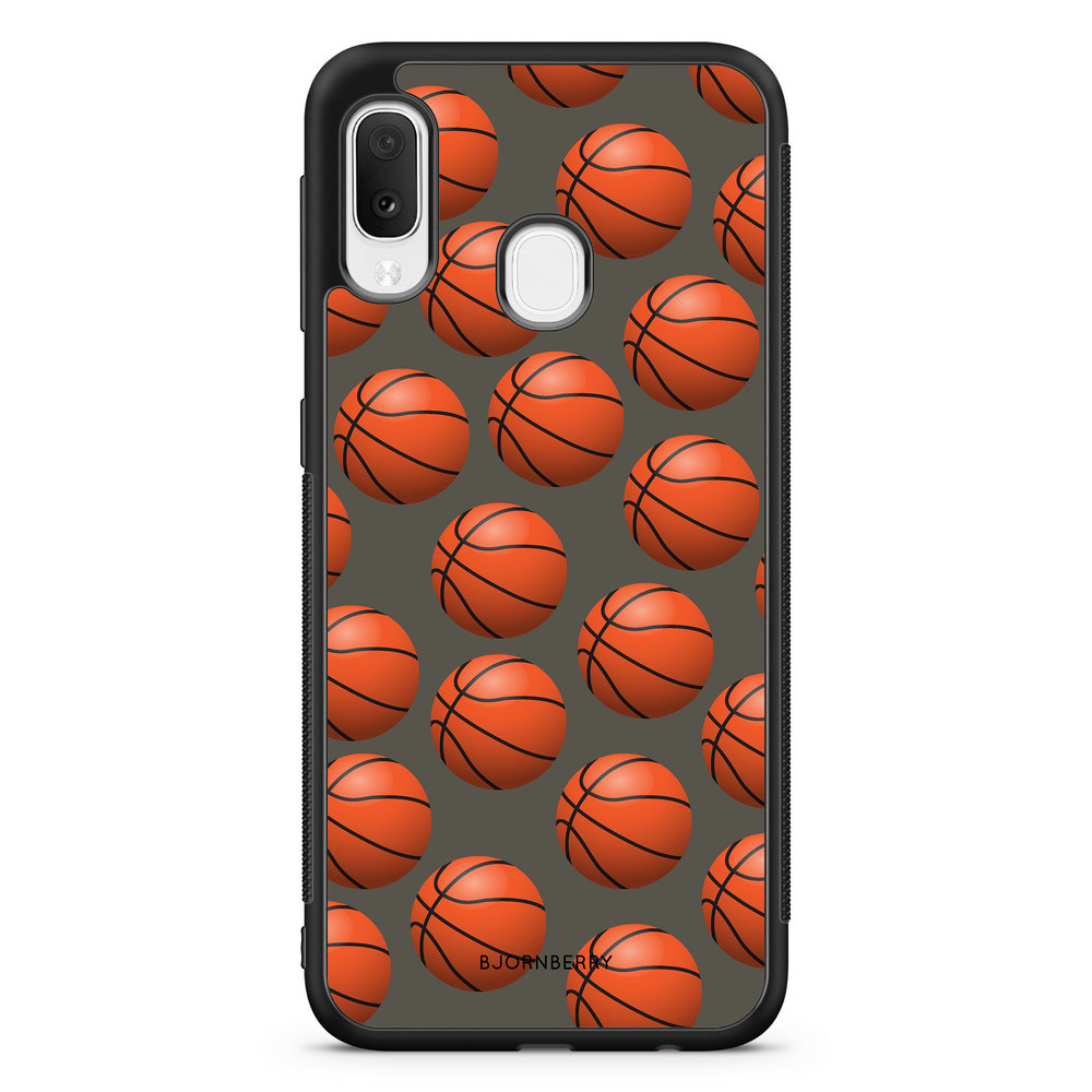Samsung Galaxy A20e Case - Basketballs Pattern