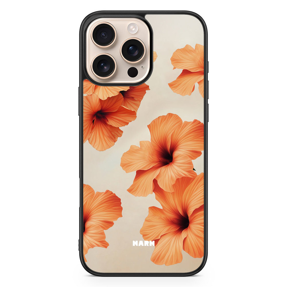 iPhone 16 Pro Max Case - Hibiscus Era - Papaya