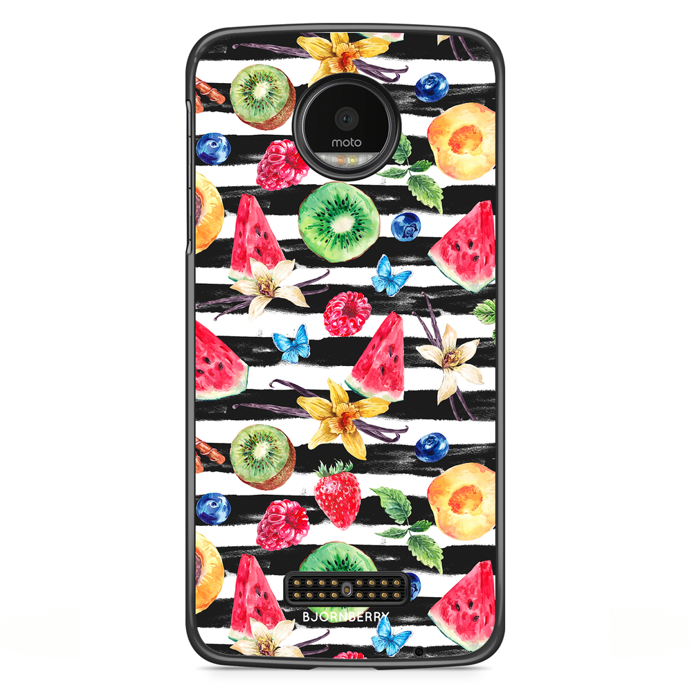 Motorola Moto Z Skal - Tropiska Frukter