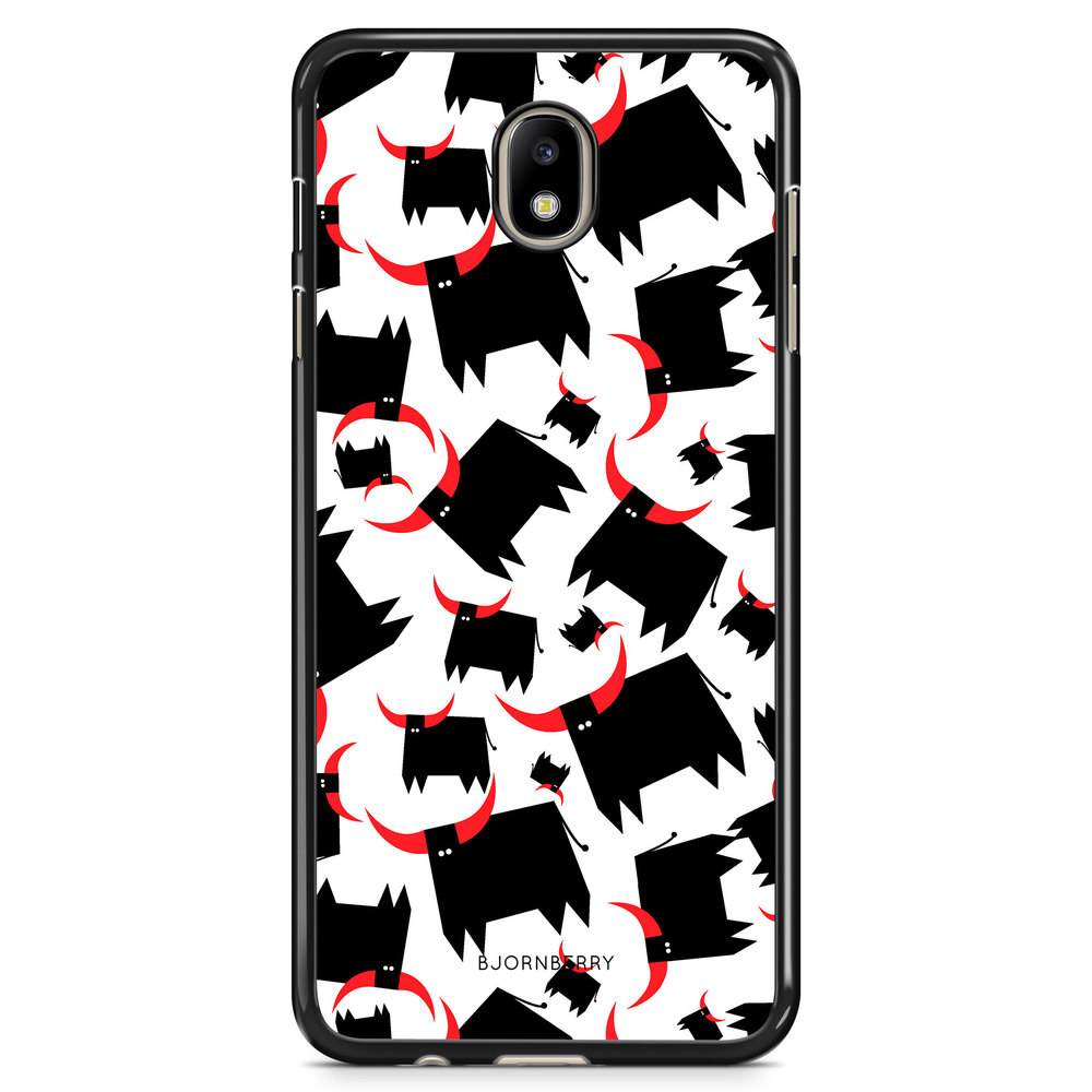 Samsung Galaxy J7 (2017) Case - Bull Red Horns