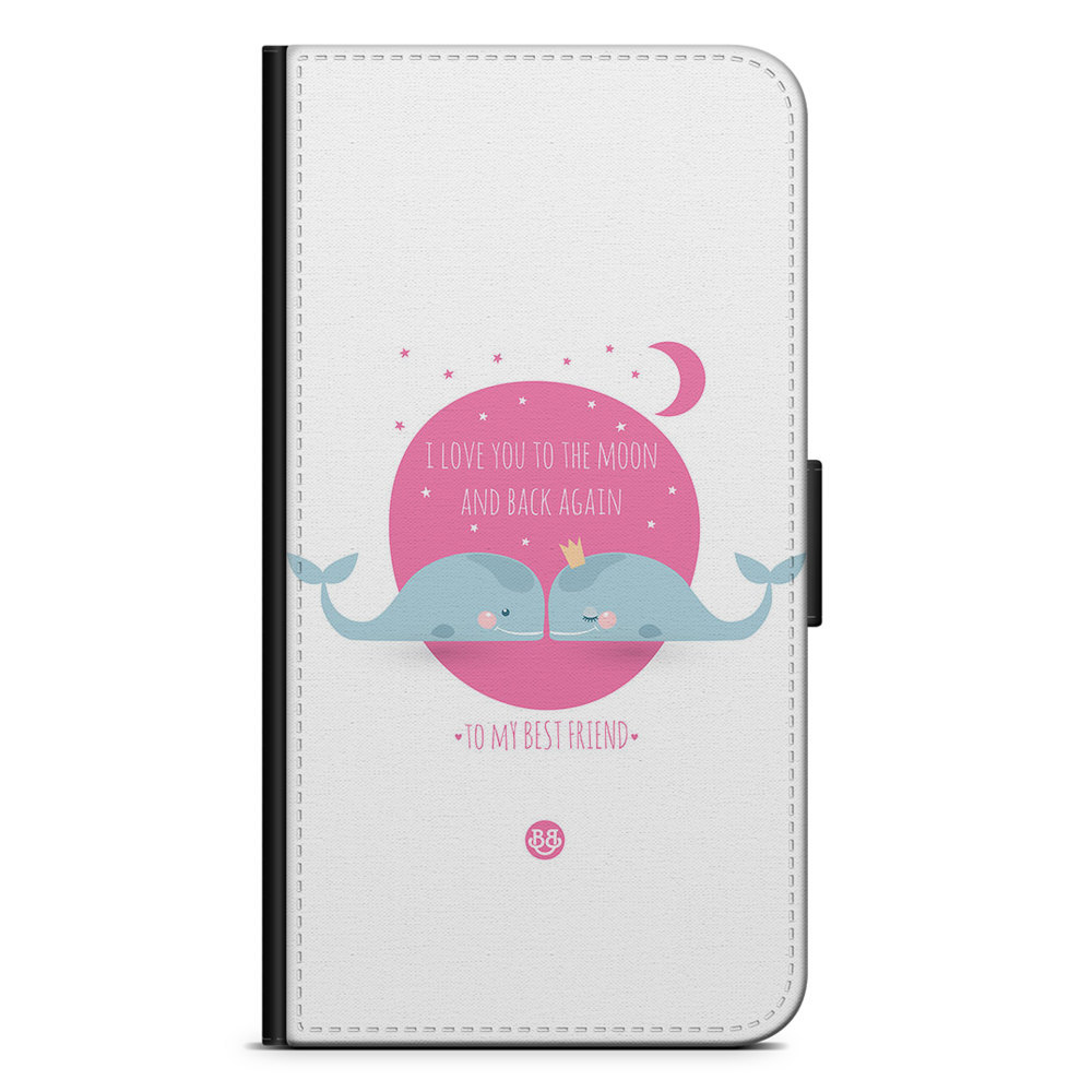 Samsung Galaxy Note 10 Plus Plånboksfodral - Love You To The Moon