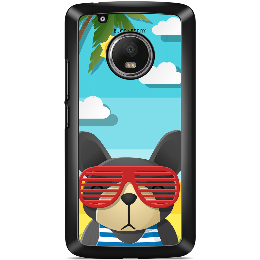 Moto G5 Plus Case - Summer Dog