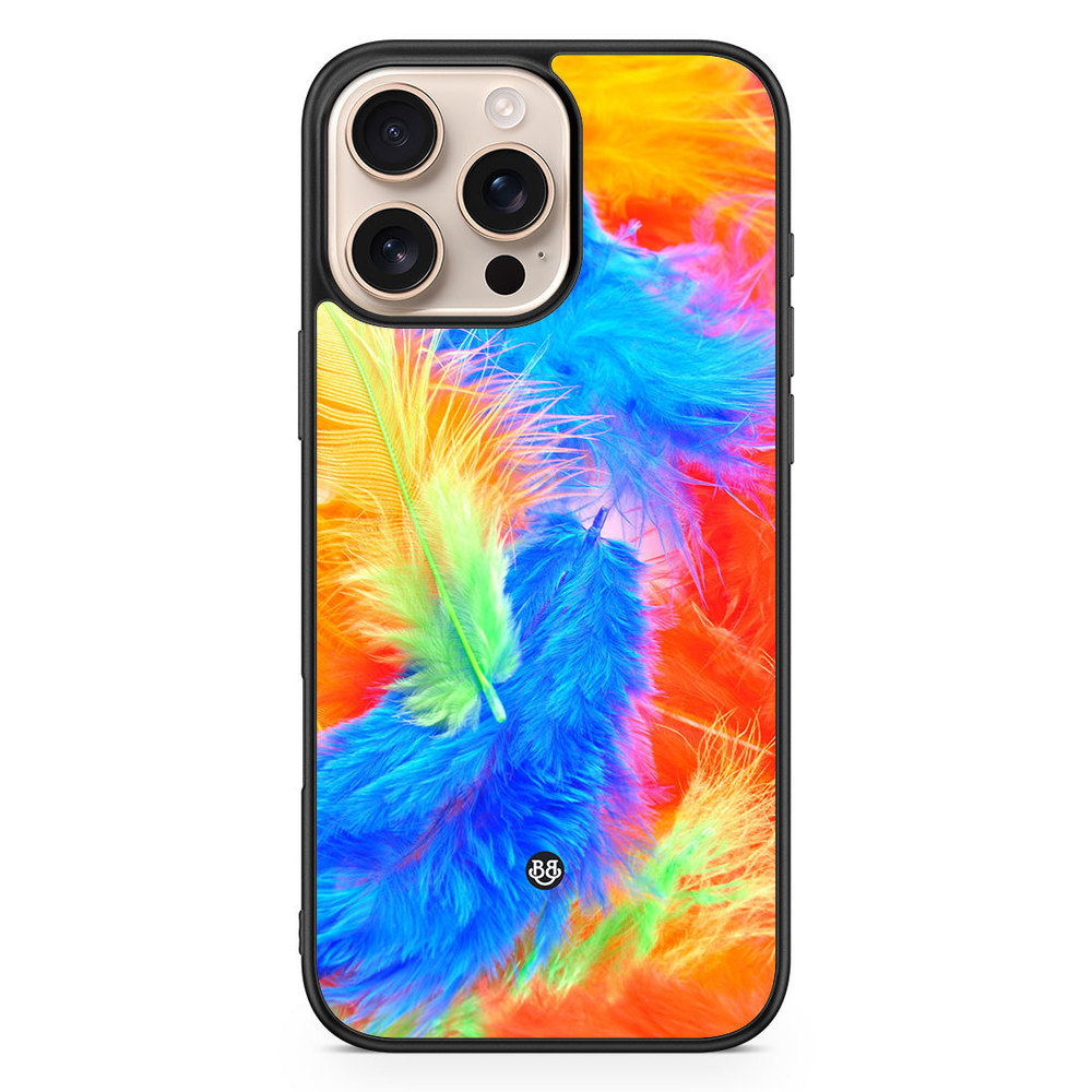 iPhone 16 Pro Max Case - Easter Feathers