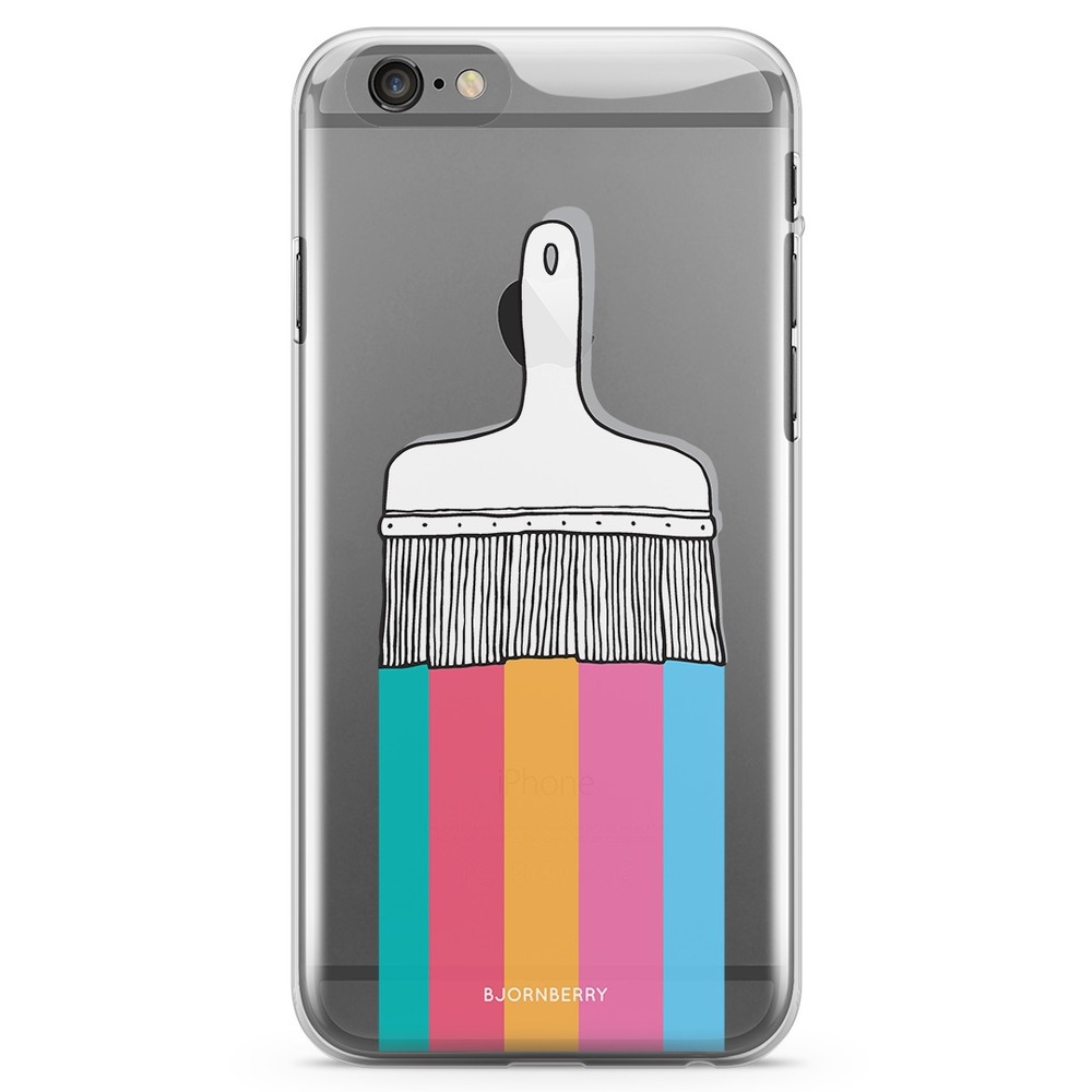 iPhone 6 Plus/6s Plus TPU Case - Paint Brush