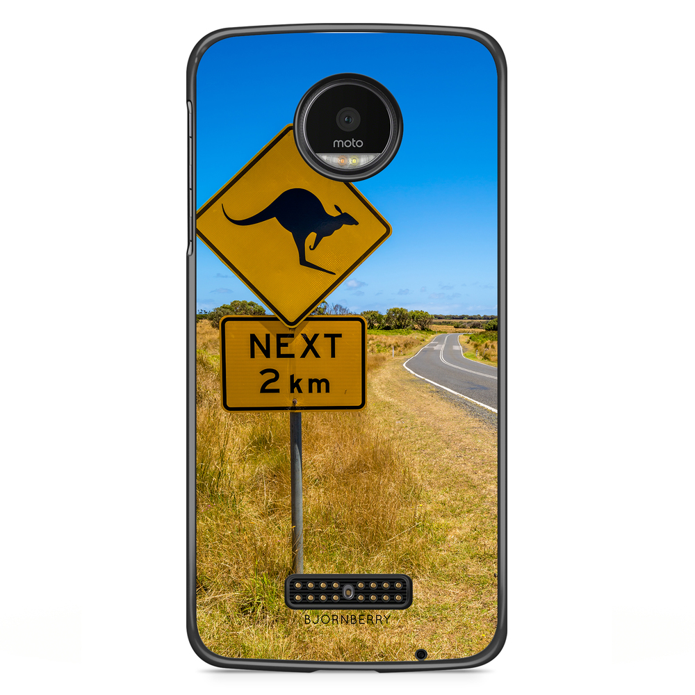 Motorola Moto Z Case - Kangaroo Sign
