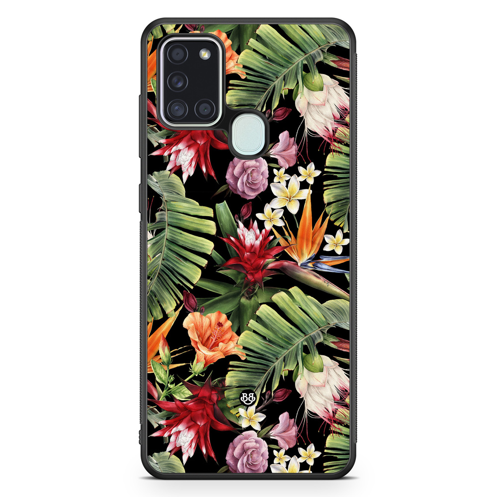 Samsung Galaxy A21s Case - Tropical Floral