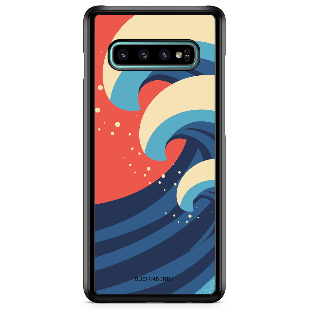 Samsung Galaxy S10 Case - Waves