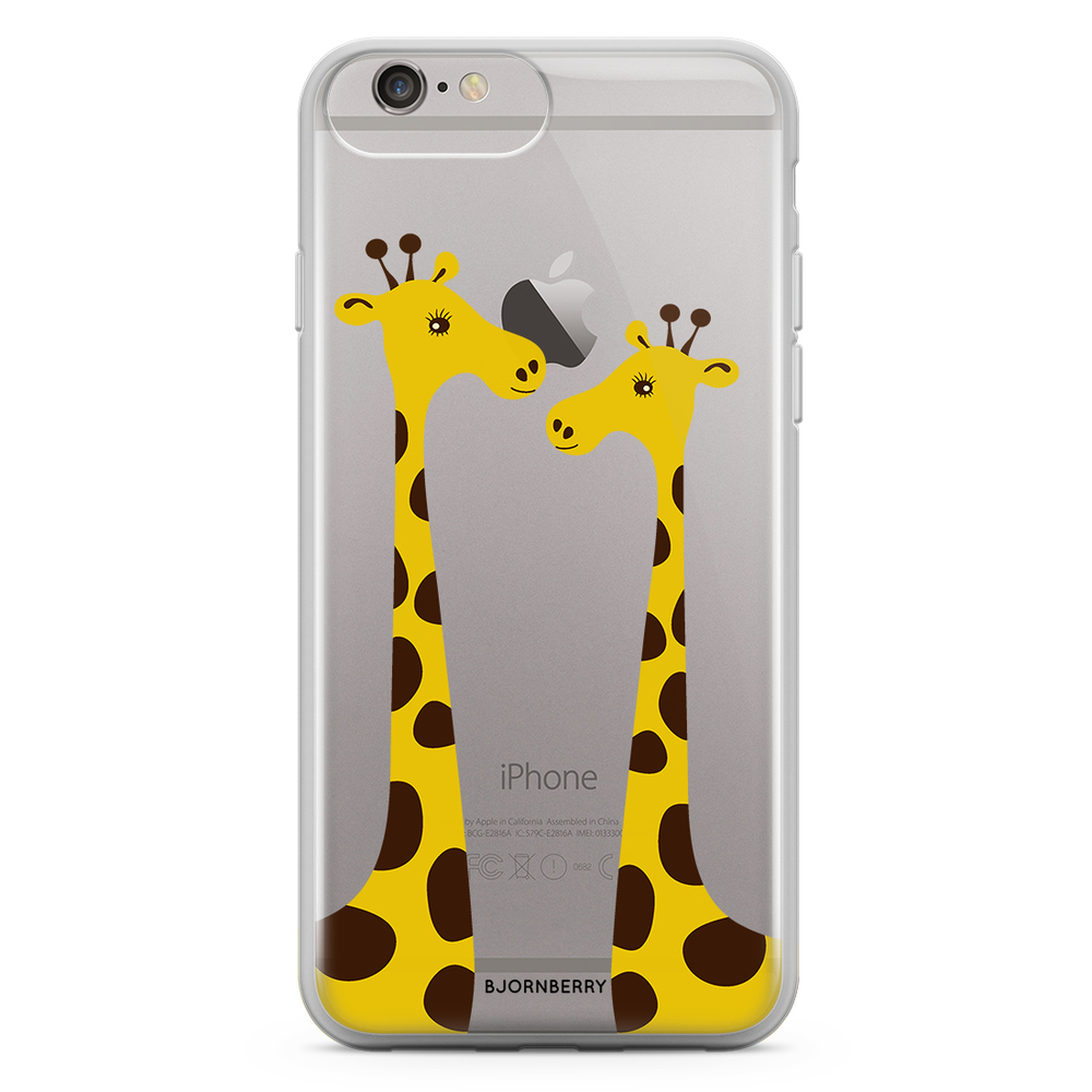 iPhone 6 Plus/6s Plus Fashion Skal - Giraffer