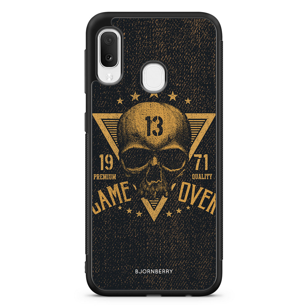 Samsung Galaxy A20e Case - Vintage Skull