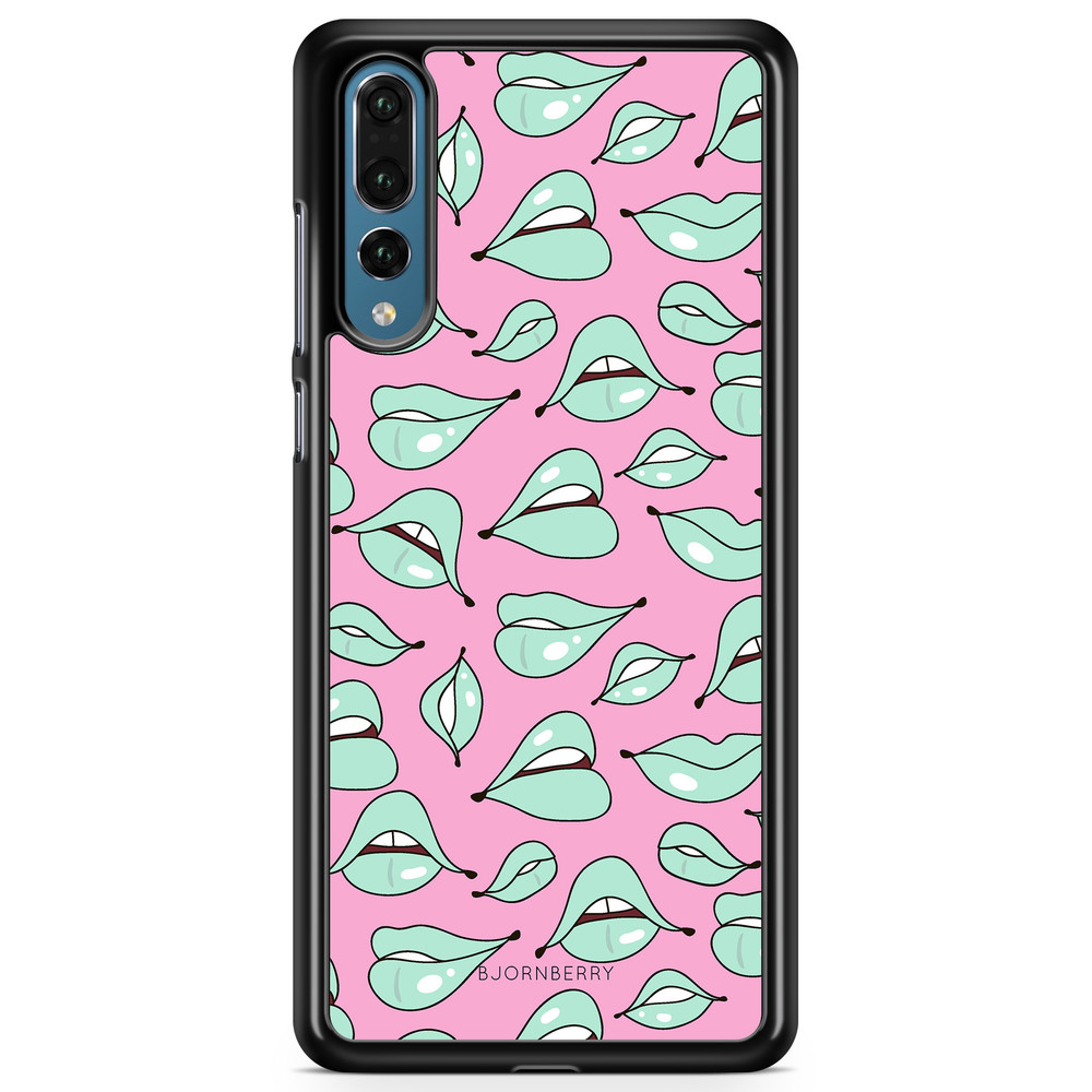 Huawei P20 Pro Case - Green Lips