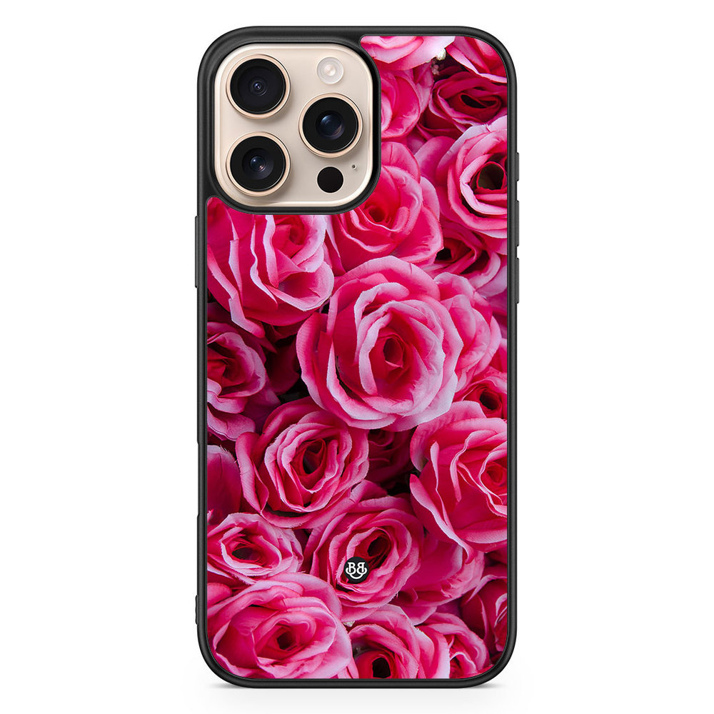 iPhone 16 Pro Max Case - Red Roses