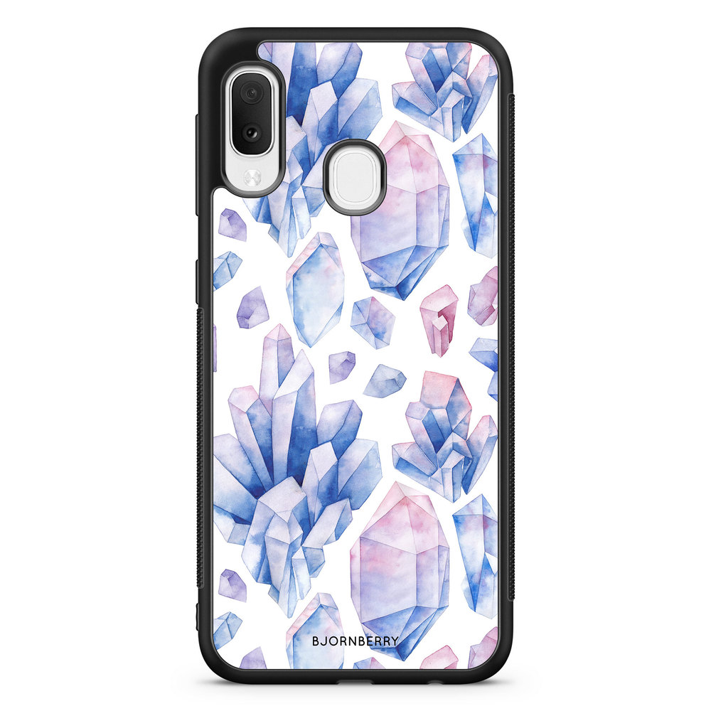 Samsung Galaxy A20e Case - Pastel Crystals