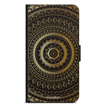 Samsung Galaxy A21s (2020) Wallet Case - Gold Mandala