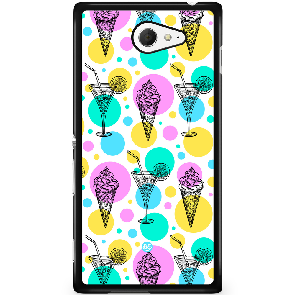 Sony Xperia M2 Aqua Case - Summer Vibes