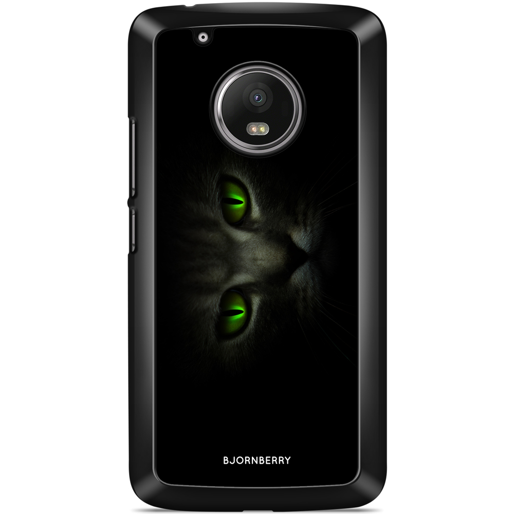 Moto G5 Plus Case - Green Cat Eyes