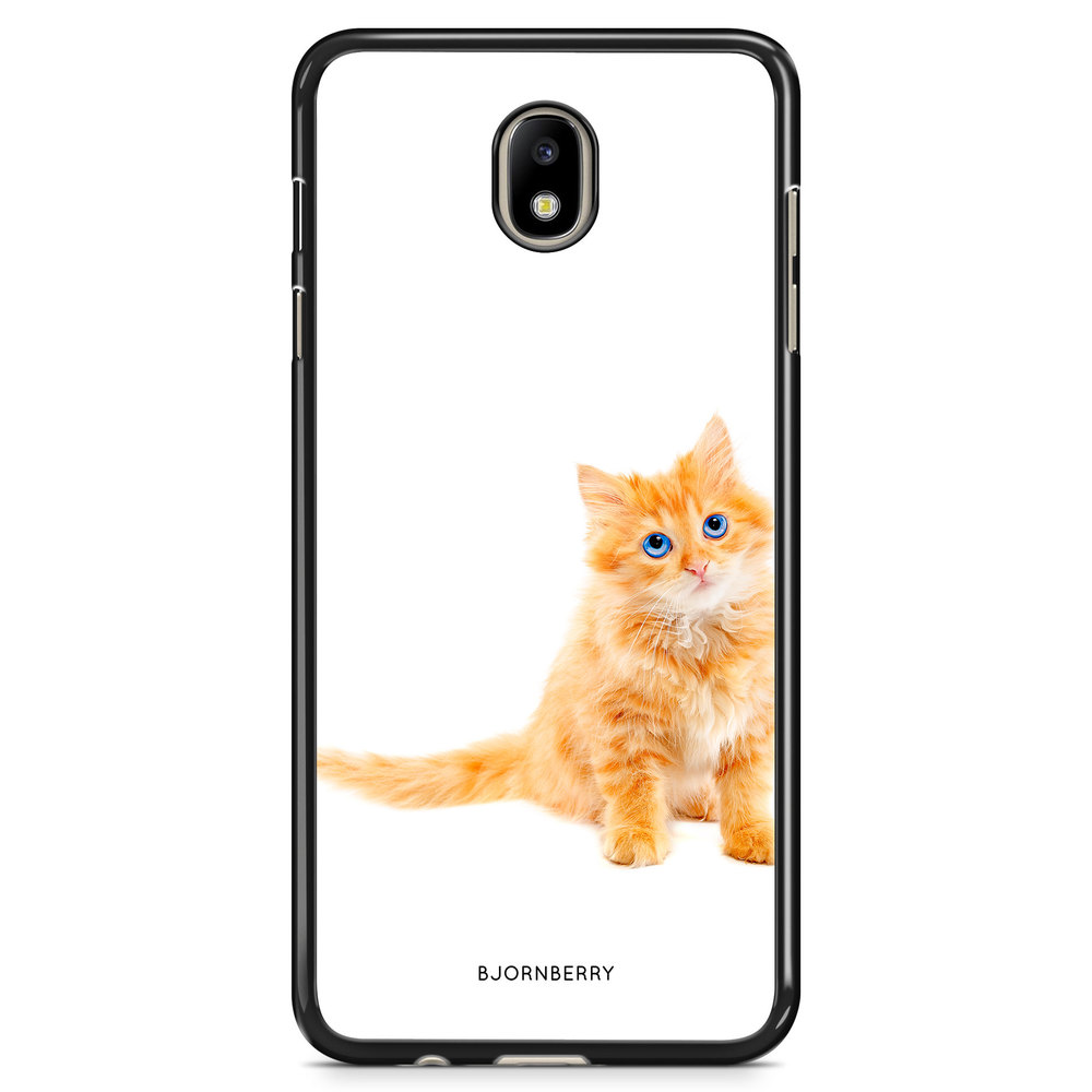 Samsung Galaxy J7 (2017) Case - Small Brown Cat