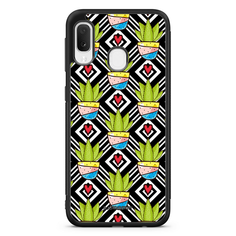 Samsung Galaxy A20e Case - Cactus Pattern