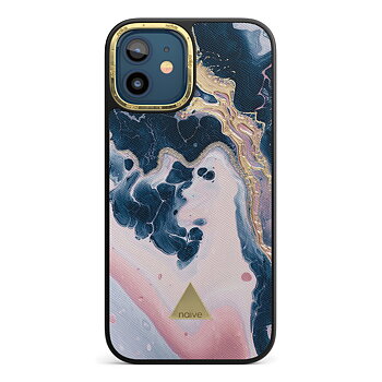 Naive iPhone 12 Case - Pink Swirl