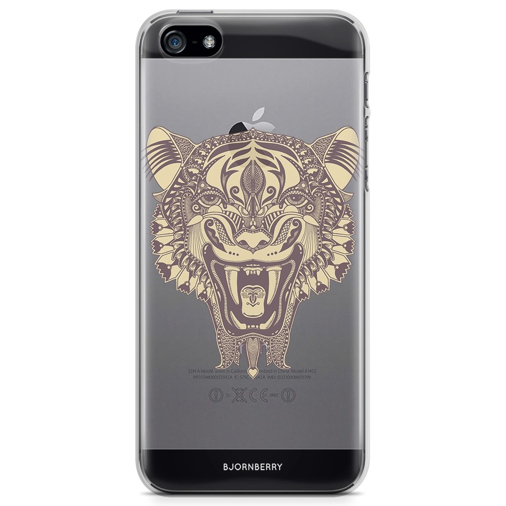 iPhone 5/5S/SE (2016) TPU Case - Panther Mandala