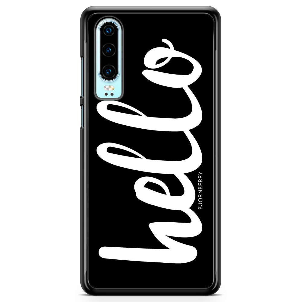 Huawei P30 Case - Hello White