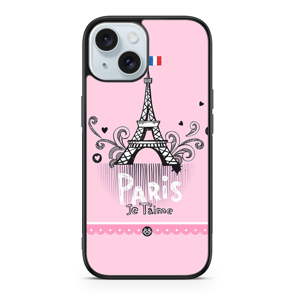 iPhone 15 Case - Paris je taime