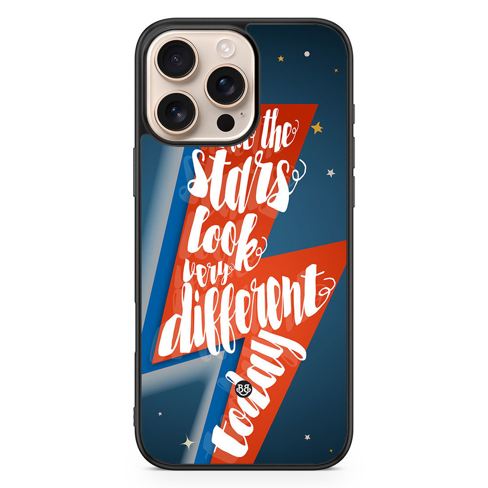 iPhone 16 Pro Max Case - Bowie Text