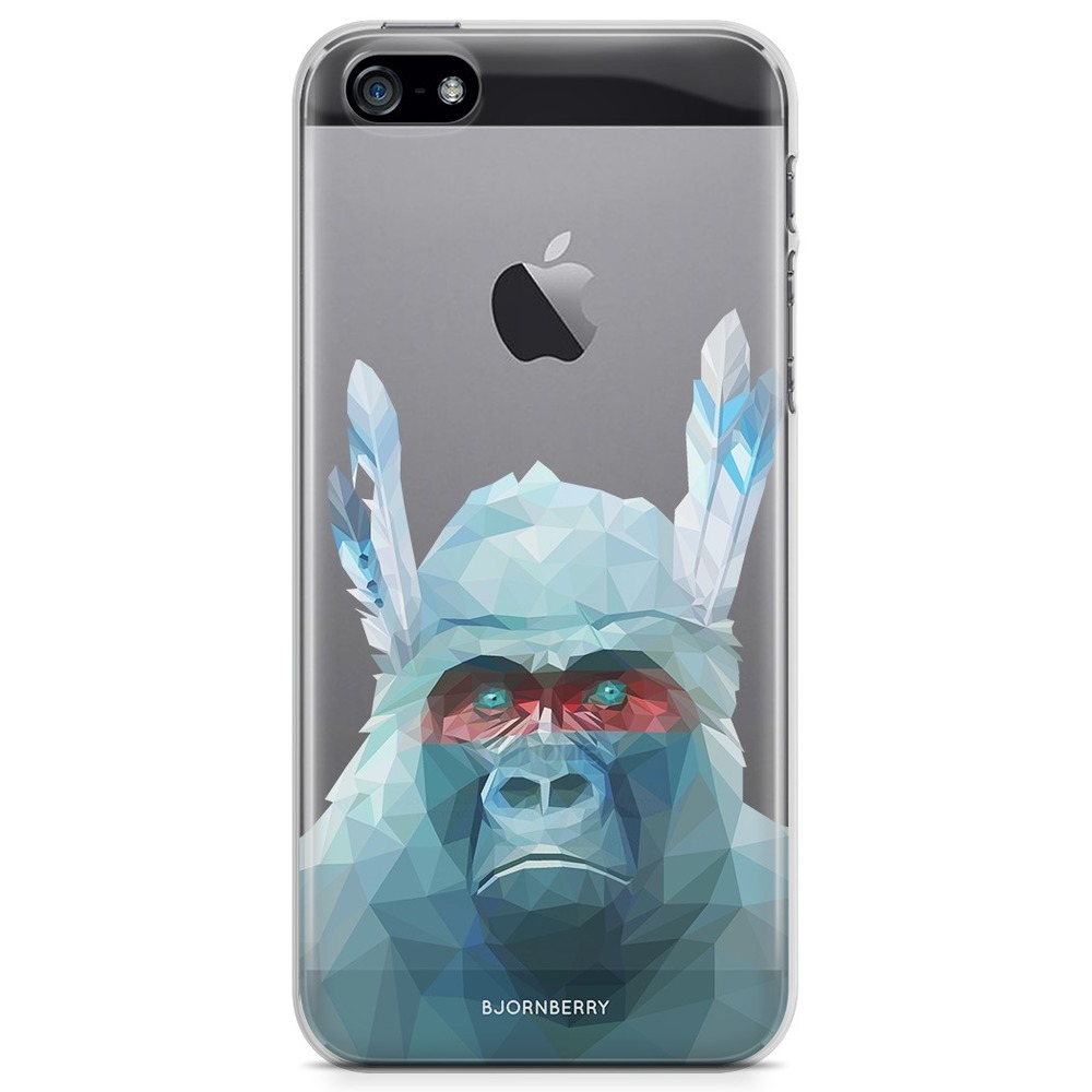 iPhone 5/5S/SE (2016) TPU Case - Colorful Gorilla