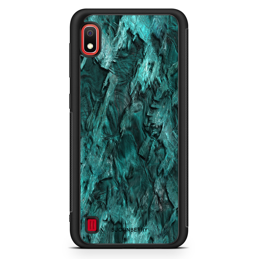 Samsung Galaxy A10 Case - Green Crystal