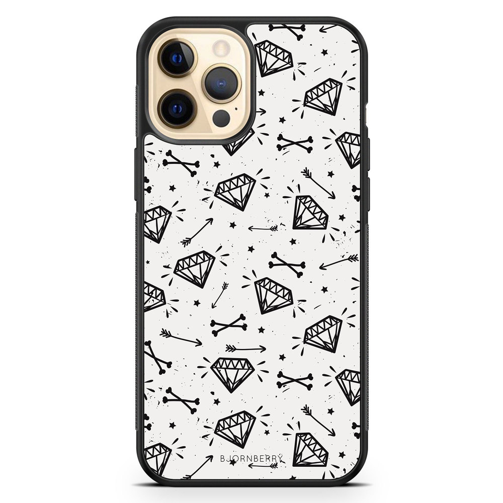 iPhone 12 Pro Max Case - Diamond Pattern