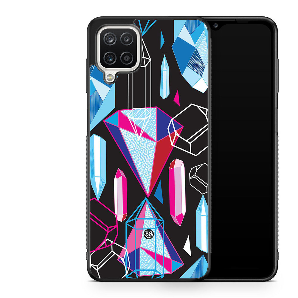 Samsung Galaxy A12 Case - Diamond Pattern