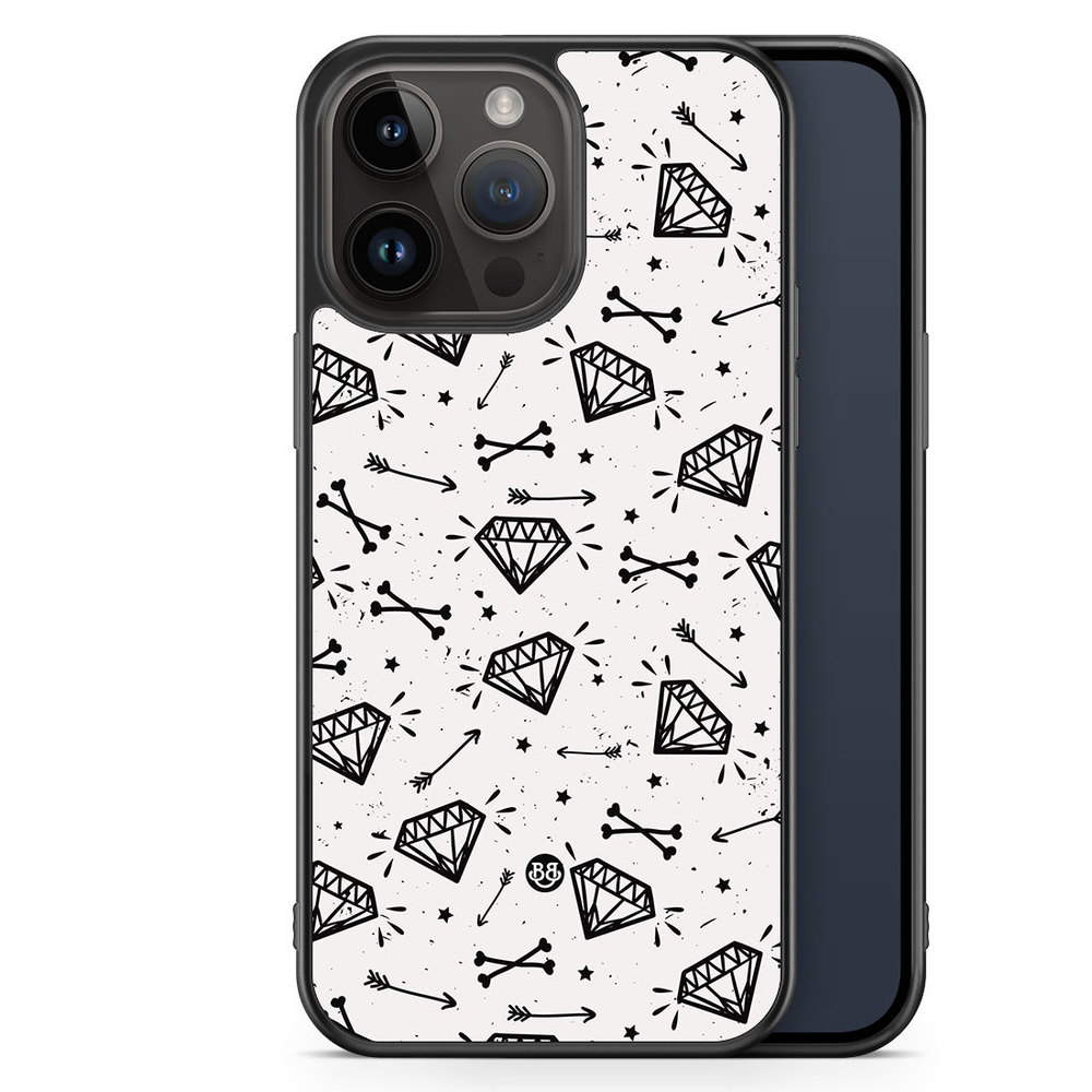 iPhone 14 Pro Max Case - Diamond Pattern