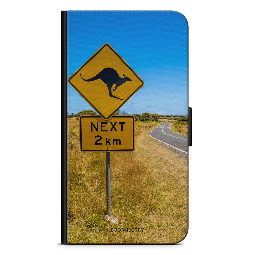 Sony Xperia XA Wallet Case - Kangaroo Sign