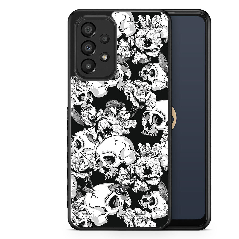 Samsung Galaxy A33 5G Case - Skull & Roses