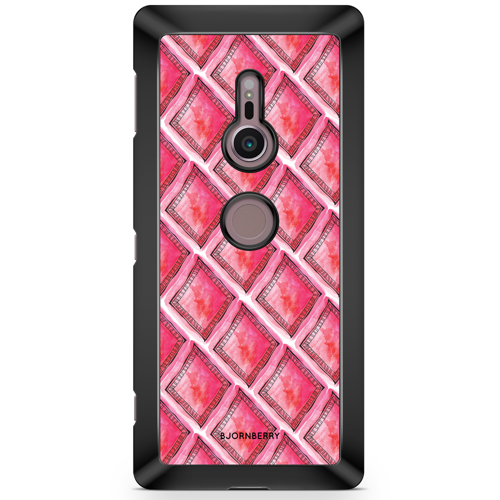 Sony Xperia XZ2 Case  - Red Rhombus