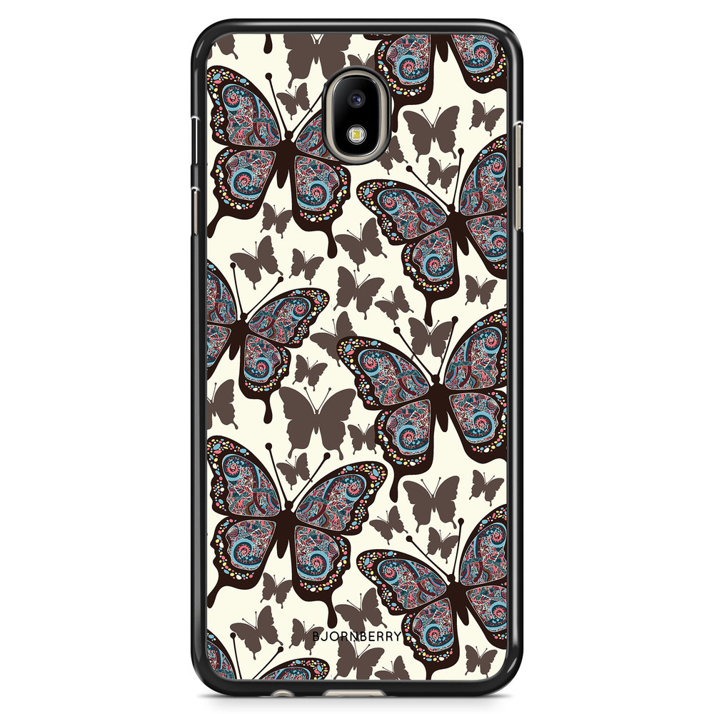 Samsung Galaxy J7 (2017) Case - Colorful Butterflies