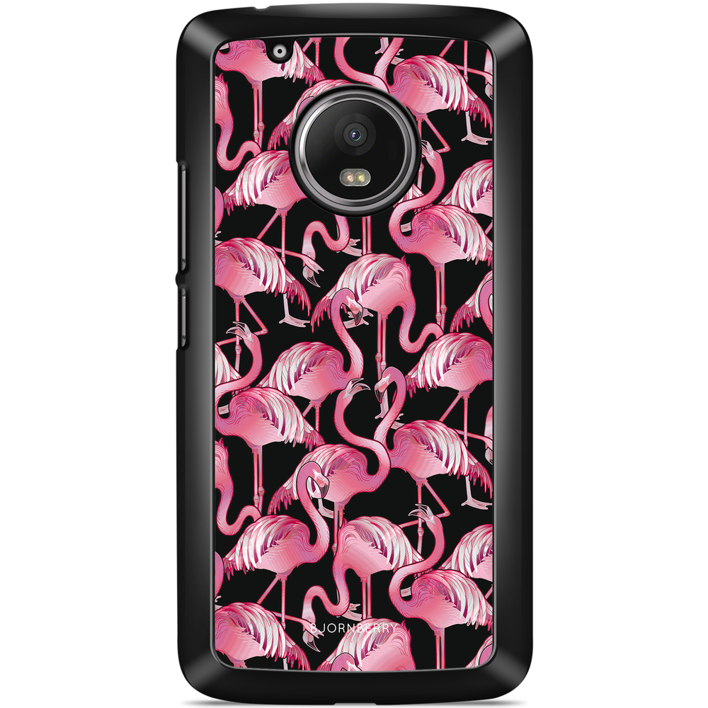 Moto G5 Plus Case - Flamingos