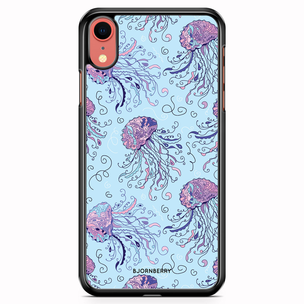 iPhone XR Case - Cartoon Jellyfish