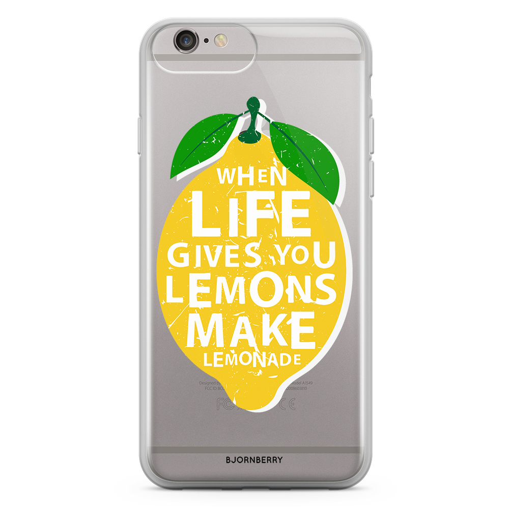 iPhone 6 Plus/6s Plus Fashion Case - Lemonade