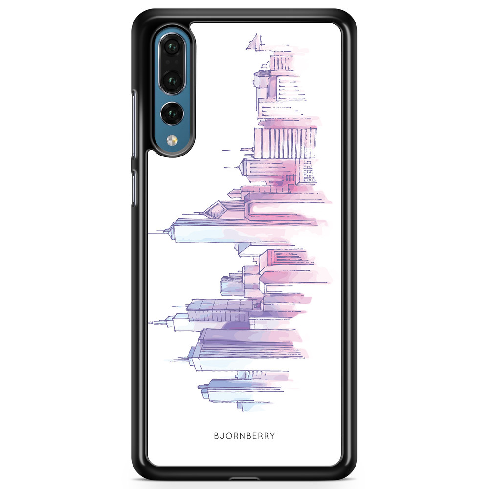 Huawei P20 Pro Case - Watercolor Skyline
